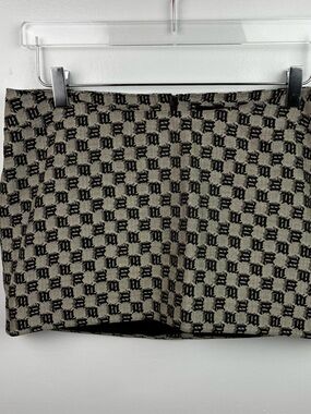MISBHV Monogram Jacquard NWT Mini Skirt K-Pop Cute!